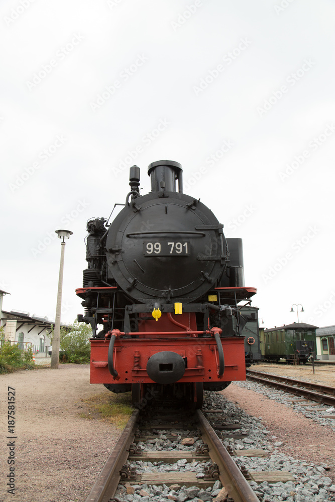 Naklejka premium historische dampflok