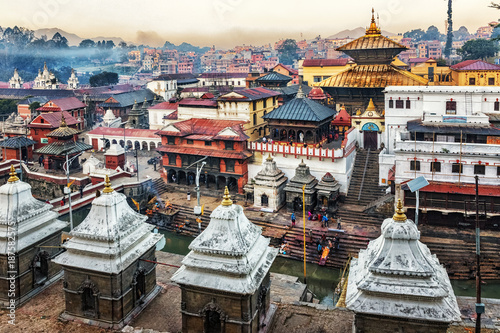 Pashupatinath Temple, Kathmandu, Nepal photo