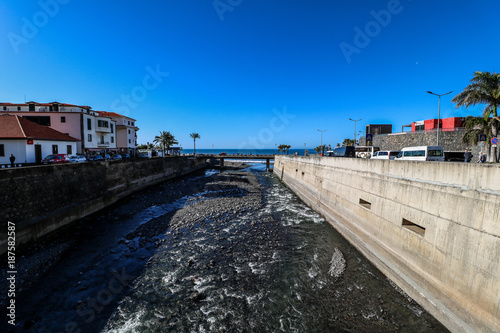 Ribeira Brava an der Südküste von Madeira, Portugal photo