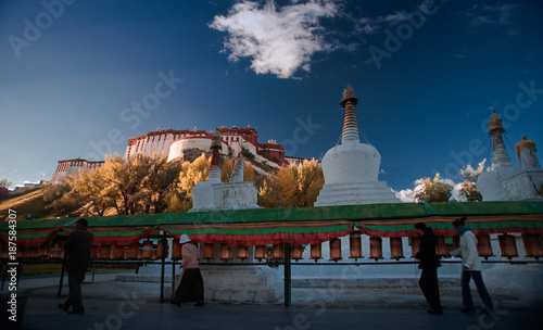 the sight of Lhasa, Tibet, China