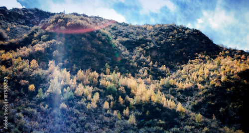 The natural scenery of Tibet in China