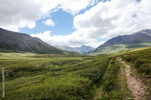 mountain landscape with scenic valley, Altai, Russia © LIGHTFIELD STUDIOS