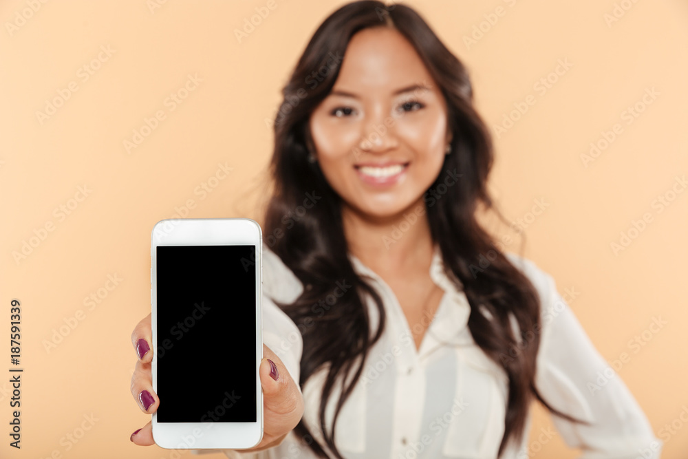 Close up portrait of a happy asian woman Close up portrait of a happy asian woman