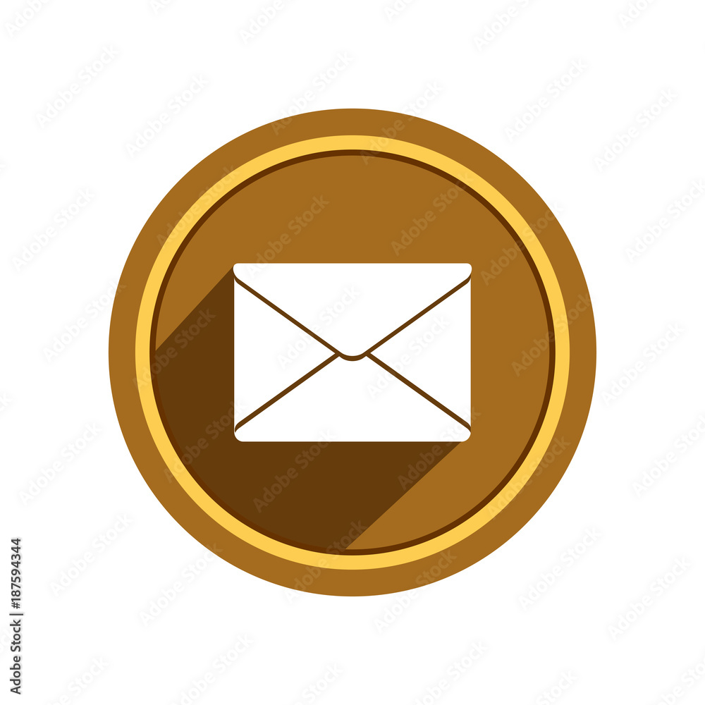Mail icon. Vector Illustration Mail icon. Vector Illustration