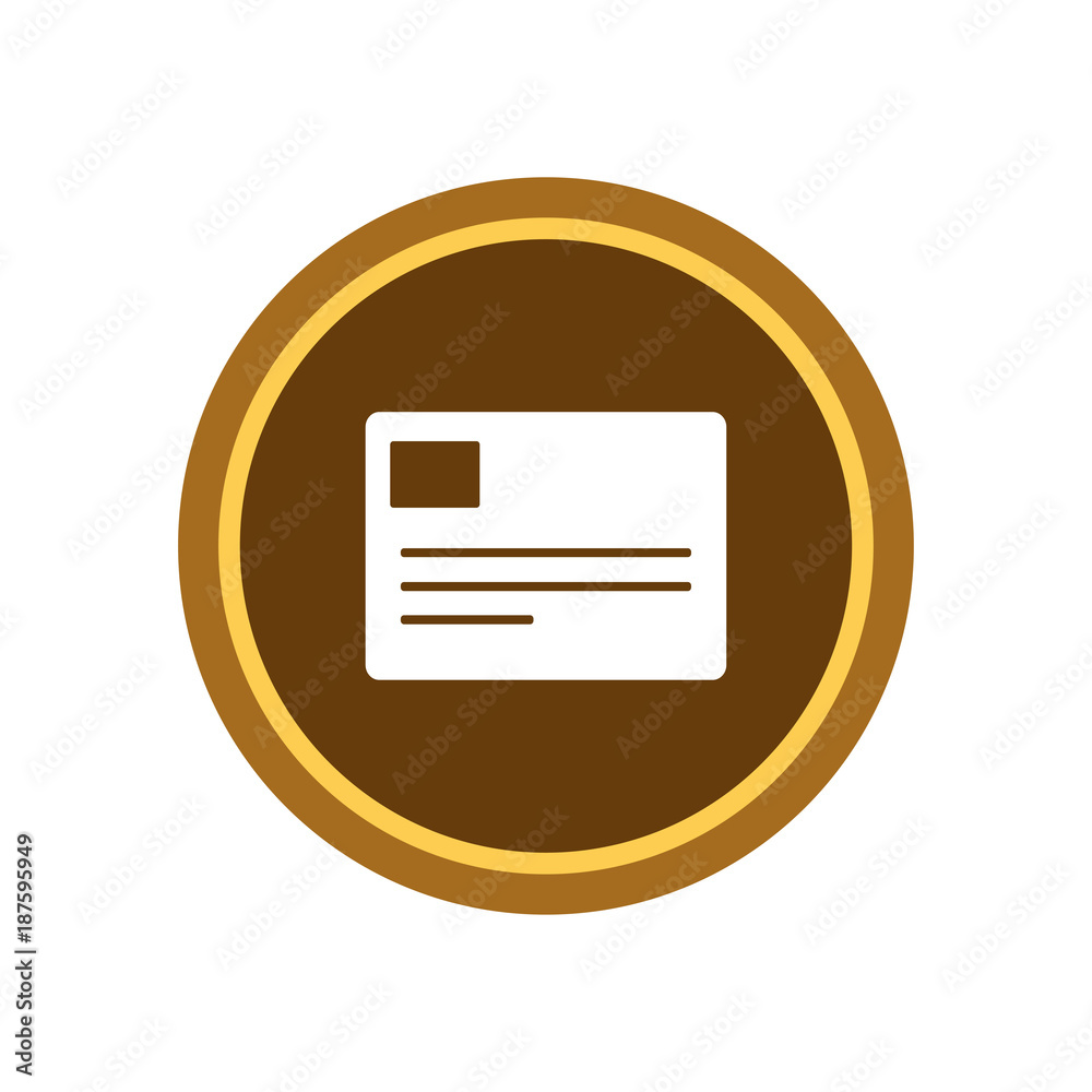Mail icon. Vector Illustration Mail icon. Vector Illustration