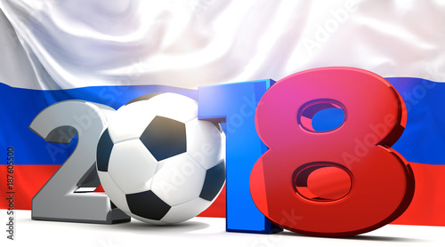 soccer football ball 3d ren...