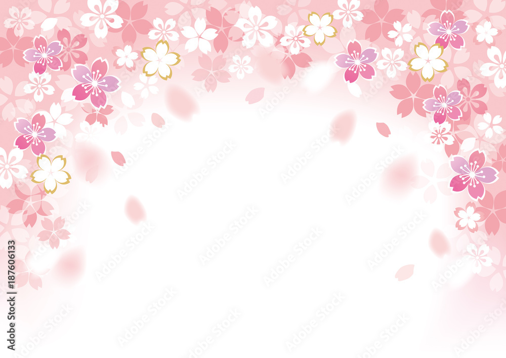 桜 フレームふわり