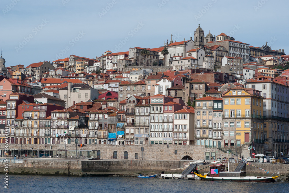 Ribeira - the old town of Porto, Portugal