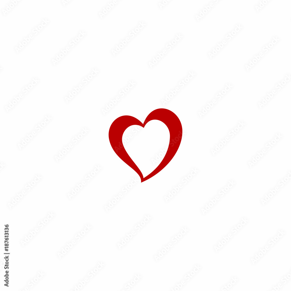 Dynamic Heart Logo Vector
