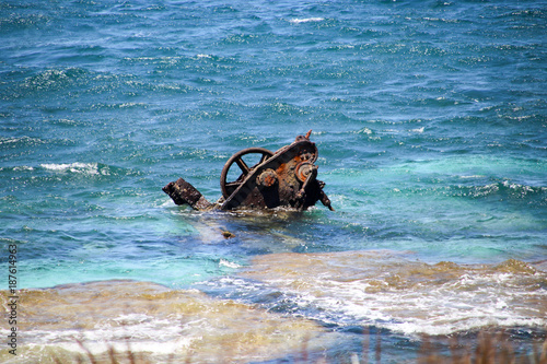 Shipwreck on Rottnest Island, WA
