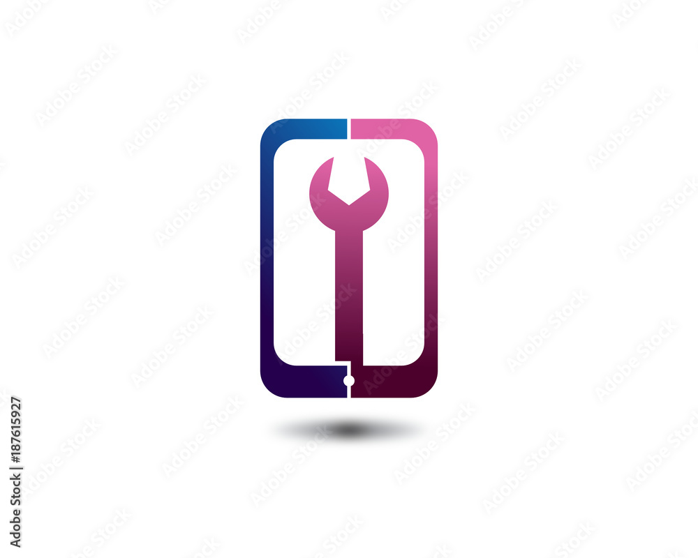 mobile repair logo mobile repair logo