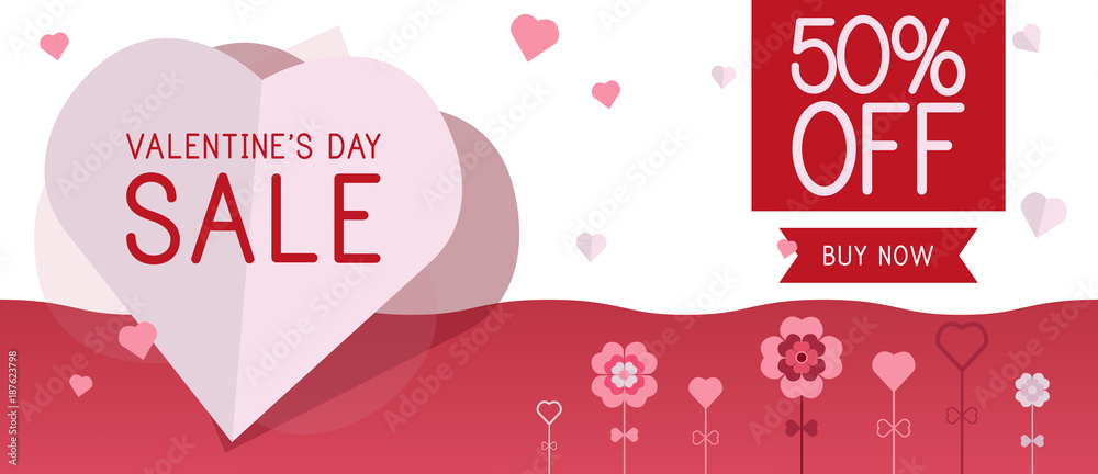 valentine's day special sale banner valentine's day special sale banner