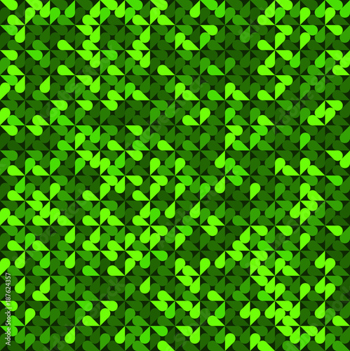 Abstract background of shapes in the form of a drop.
