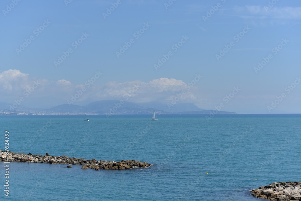 Fototapeta premium アンティーブの風景 antibes