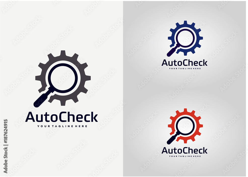 Auto Check Logo Template Design Vector, Emblem, Design Concept, Creative Symbol, Icon Auto Check Logo Template Design Vector, Emblem, Design Concept, Creative Symbol, Icon