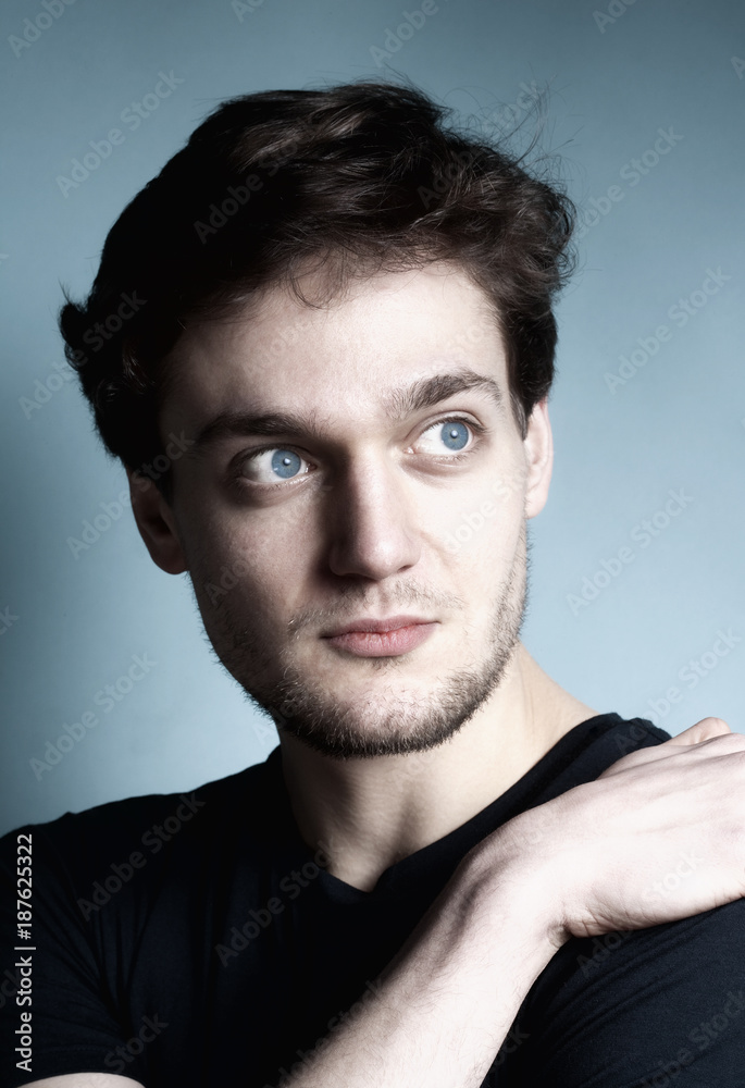 Portrait of a Young Man. Portrait of a Young Man.