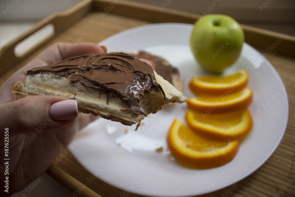 Fototapeta premium breakfast