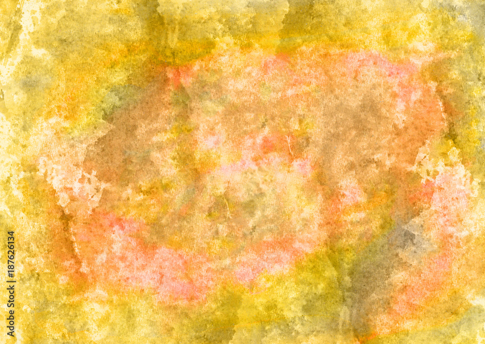 Abstract watercolor background. Creative colorful handmade paper texture.
