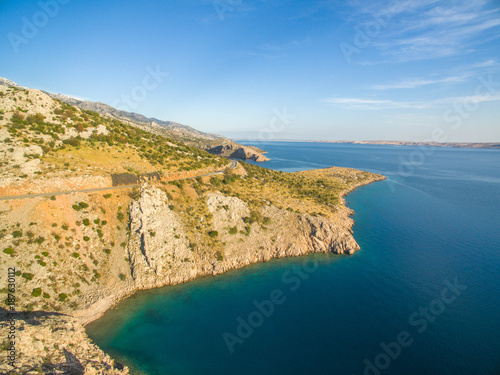 Beautiful Sea Landscape Of Dalmatia  Croatia