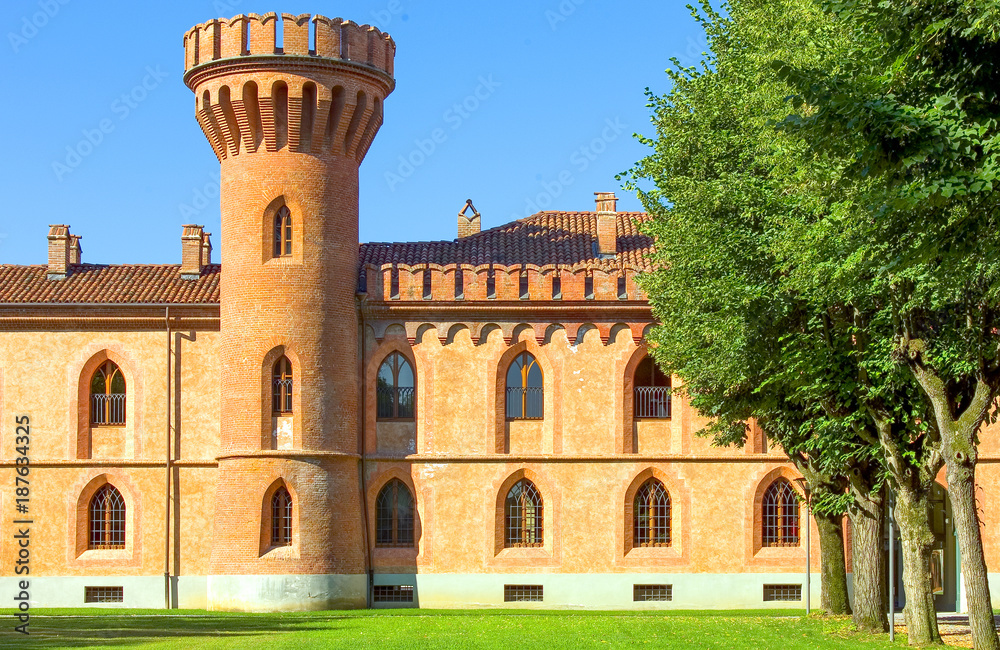 Fototapeta premium Food and art in Langhe and Monferrato area