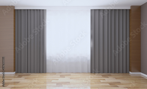 Modern Empty office Cabinet. Meeting room. 3D rendering. © COK House