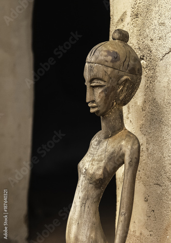 Traditional mosi statue  Burkina Faso 