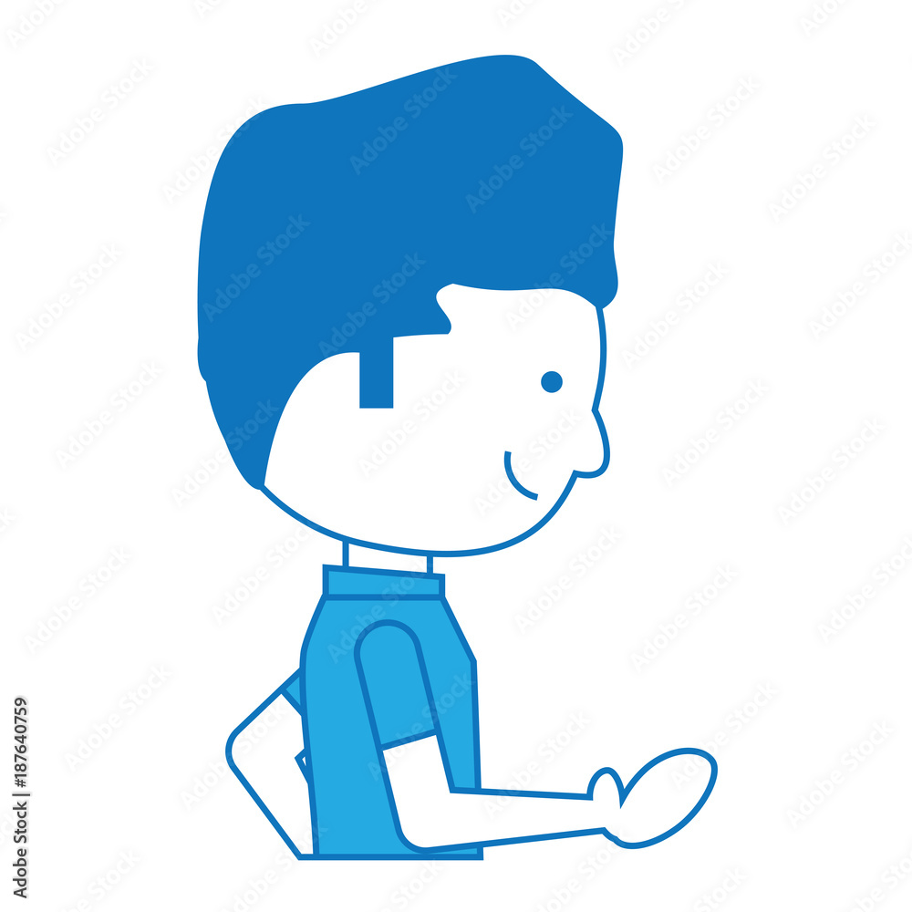 cartoon man icon cartoon man icon