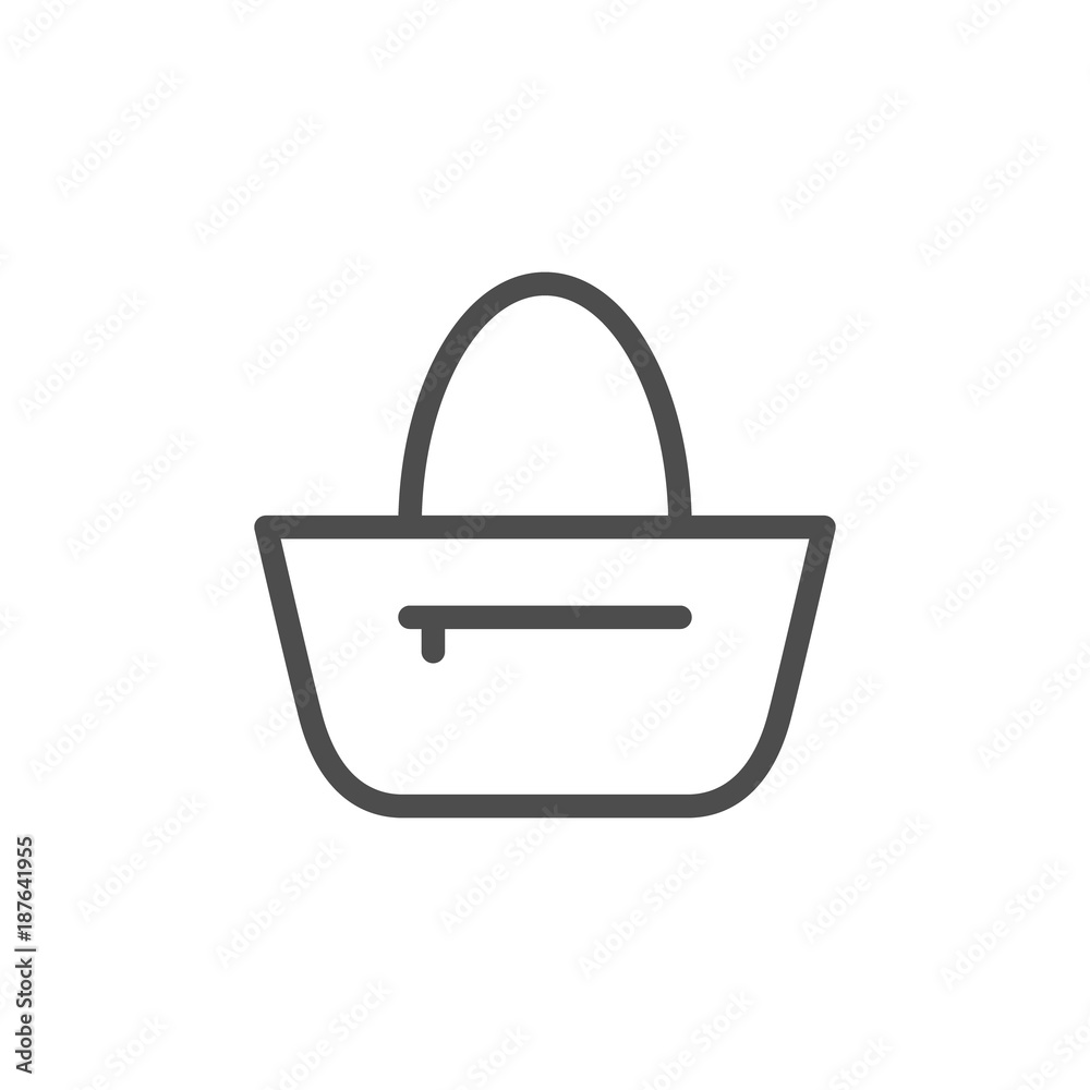 Bag line icon Bag line icon