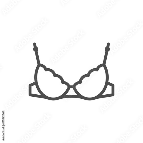 Bra line icon