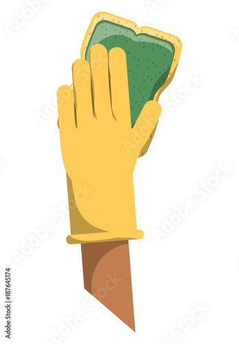 cleaning gloves design