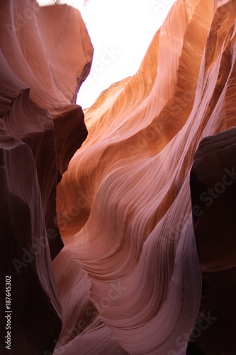 Beautiful Structure of the Antelope Canyon - Arizona - USA 