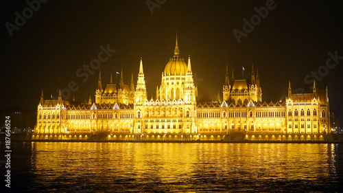 Parliament building of Budapest, Hungary