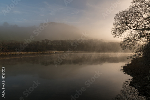Looe River Misty Morning