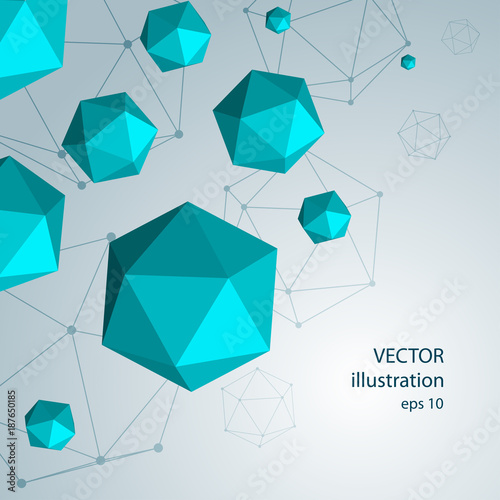 Abstract geometric background