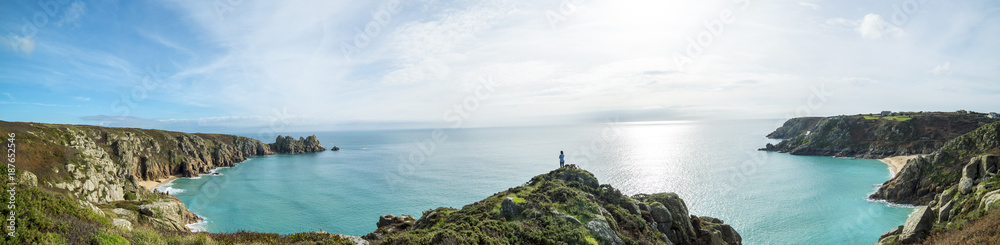 Obraz premium Cornish Cliffe View