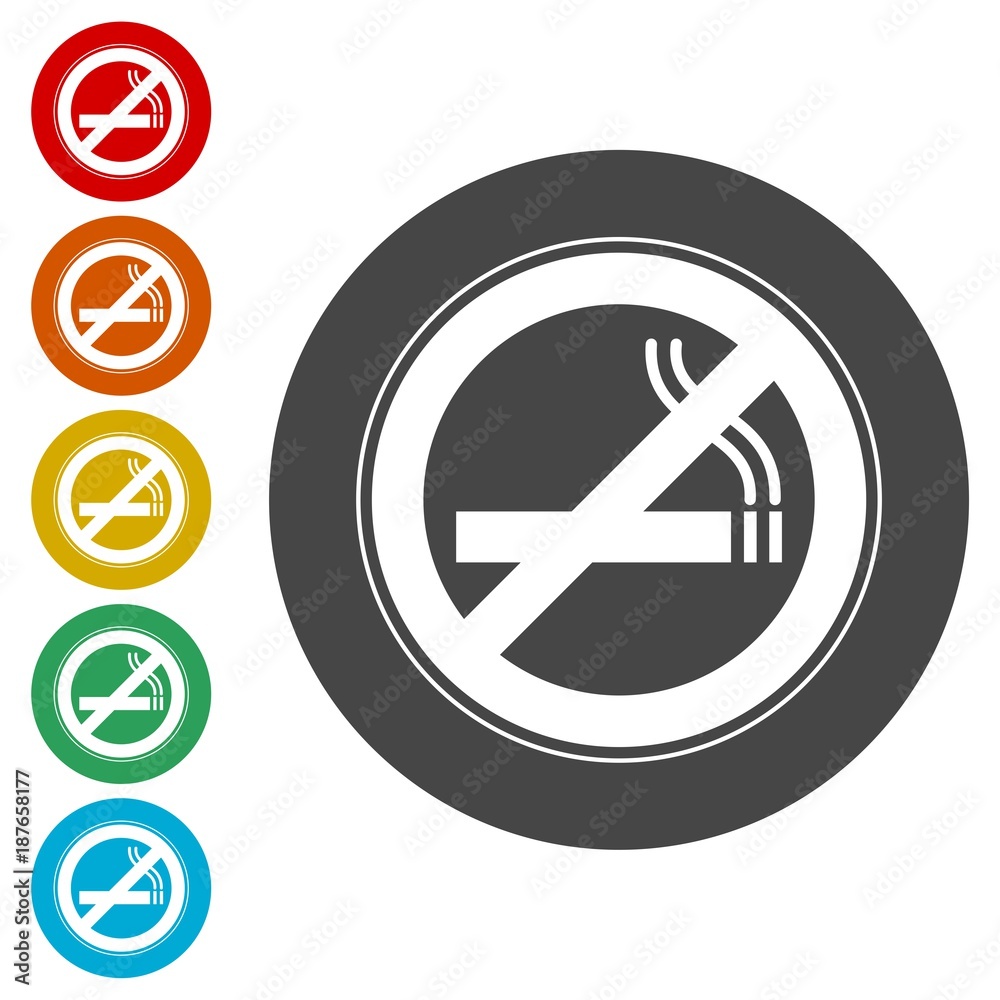 No smoking, No smoking sign No smoking, No smoking sign