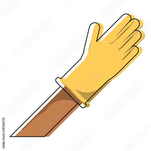 cleaning gloves design