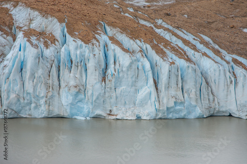 Glacier in national park los glaciares Patagonia Argrntina
 photo