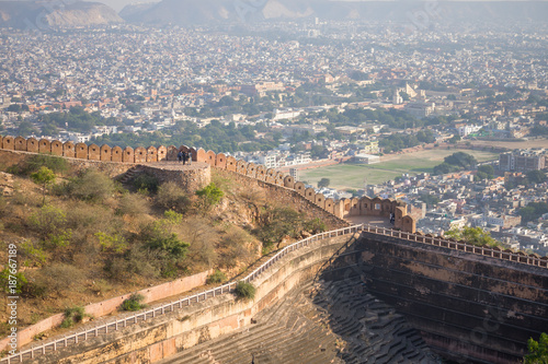 Jaipur city view from Nahargarh Fort