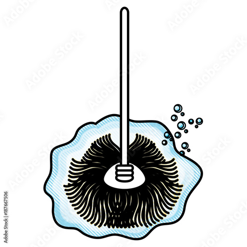 wet mop icon image