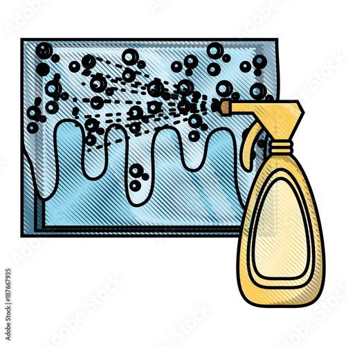 cleaning spray bottle icon