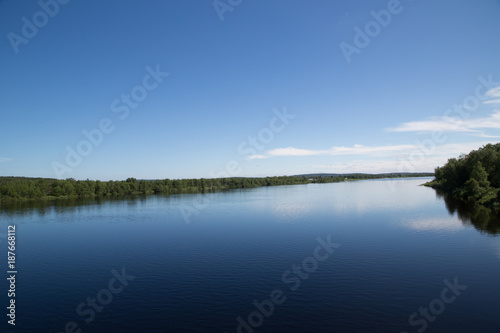 River Muonionjoki in Karesuvanto