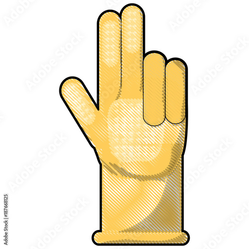 cleaning gloves design