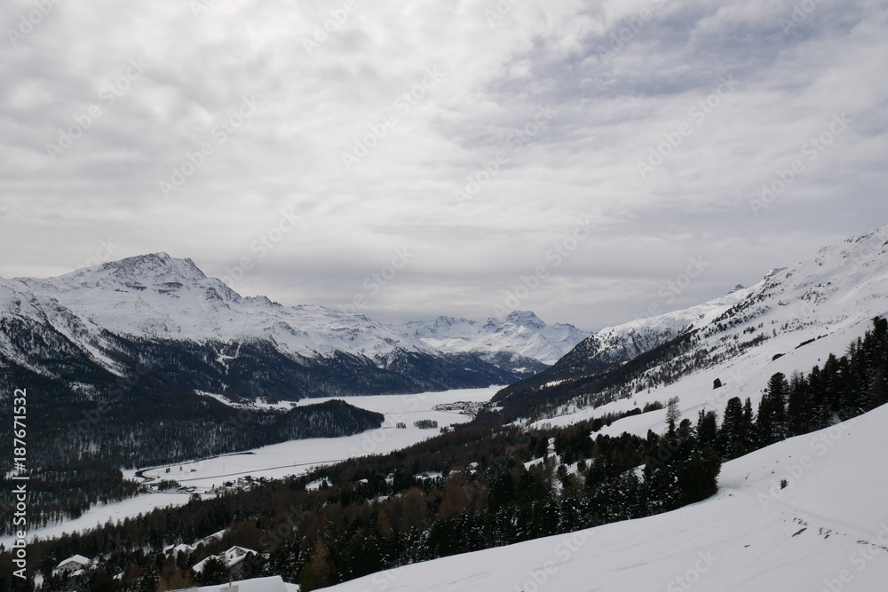 Nieve en Suiza