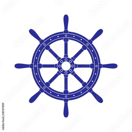 ship control. handwheel