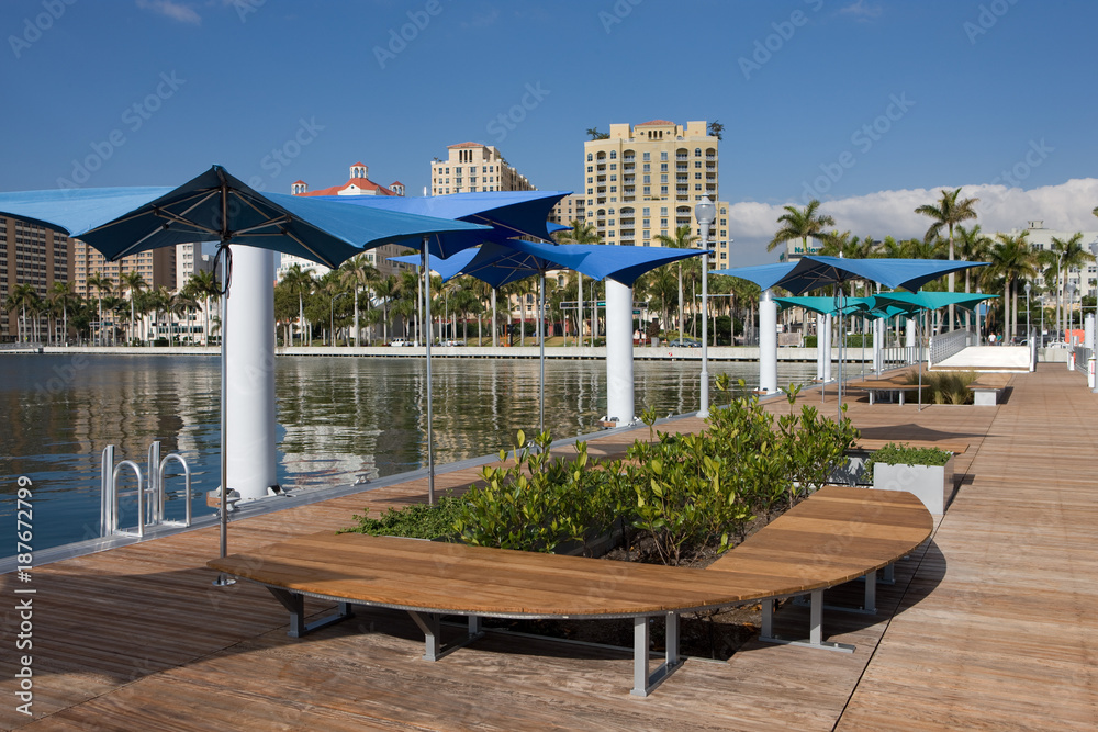 West Palm Beach City dock