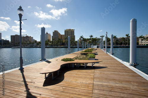 West Palm Beach City dock photo