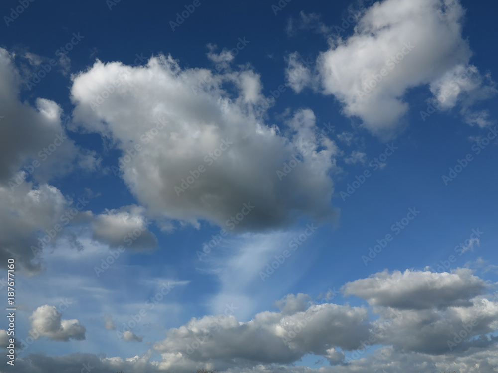 Fototapeta premium Cloud on the sky