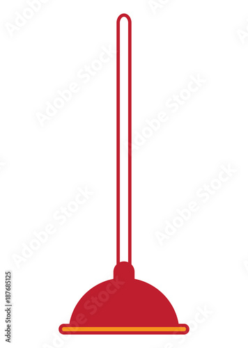 plunger tool icon © djvstock
