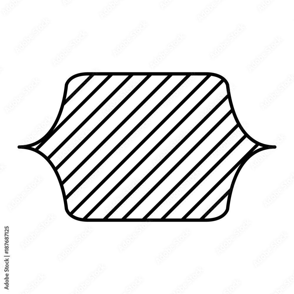Abstract frame emblem Abstract frame emblem